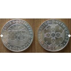 Sao Tome et Principe 50 Escudos 1970 Neuve Commemo St Thomas Argent Colonie Portugal