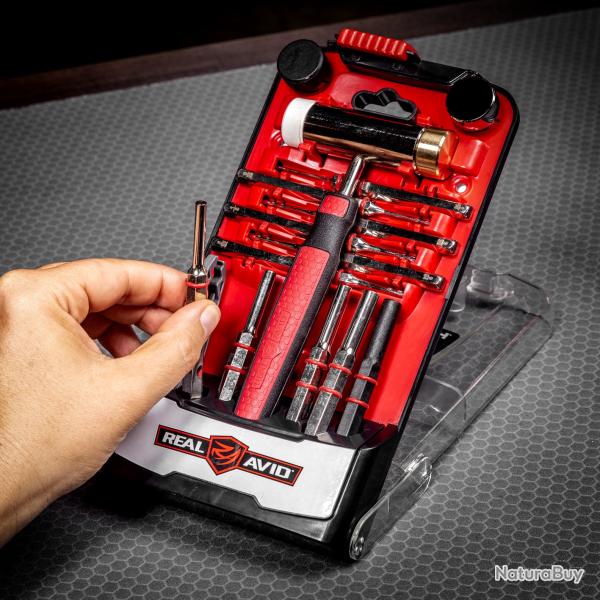 Real Avid - Set Massette et Chasse goupille Standard - RE00071