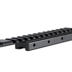 Rail adaptateur HAWKE 11mm vers 3/8 Fusil rail weaver / picatinny 6.1 pouces /155mm