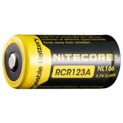 Accu Li-ion RCR123A - Nitecore - Ref NCNL166 - EAN 6952506490318
