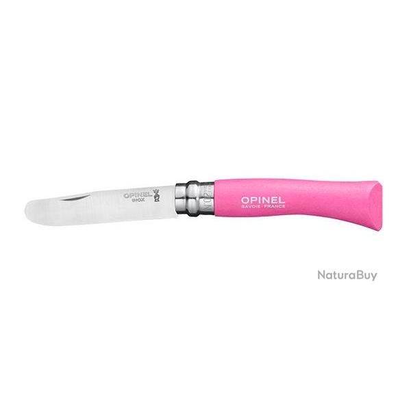 Opinel Mon Premier Opinel N�07 Inox Fuchsia (6Pcs)