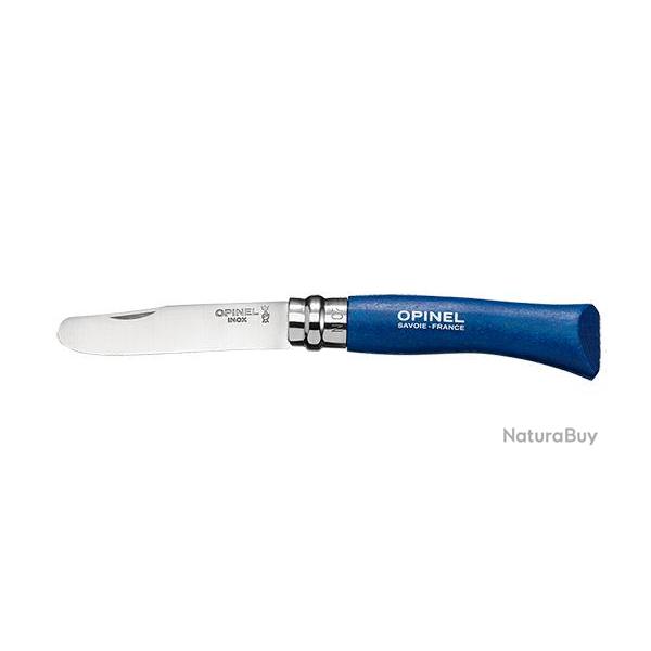 Mon Premier Opinel N�07 Inox Bleu (6Pcs) - R�f: OP001697