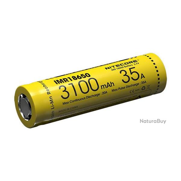 Accus IMR18650 - R�f: NCIMR1831
