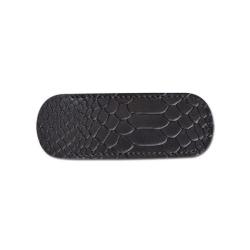 Etui fleur de Cuir serpent noir - R&eacute;f: PL78204_02
