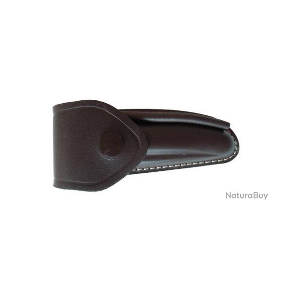 Etui Cuir moul� doubl� marron - R�f: PL78225_50