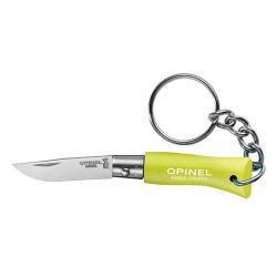 Porte-cl&eacute;s N&deg;02 Inox - Anis - Opinel - Ref OP002271 - EAN 3123840022715