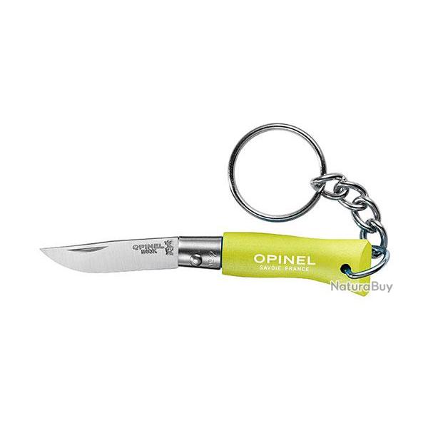 Porte-cl�s N�02 Inox - Anis - Opinel - Ref OP002271 - EAN 3123840022715