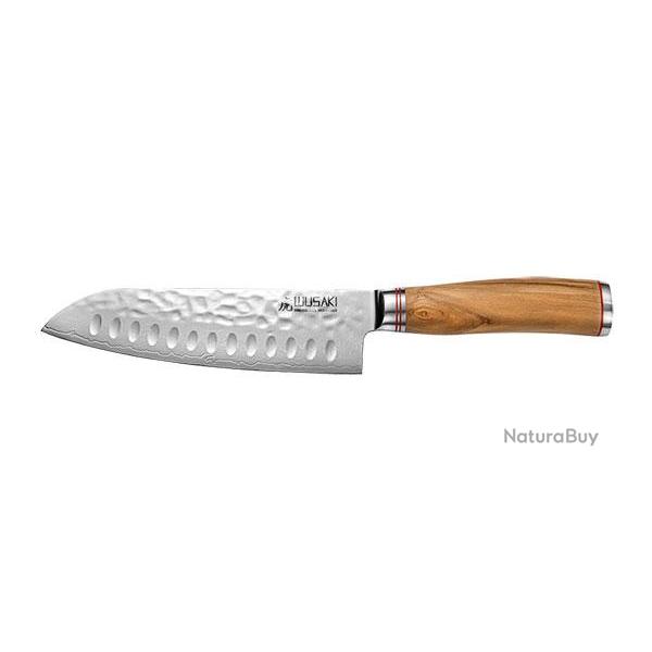 Damas - Couteau Santoku alv�ol� - R�f: WU8003