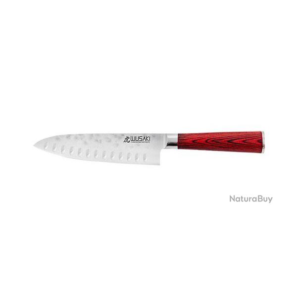 Wusaki Pakka - Couteau Santoku