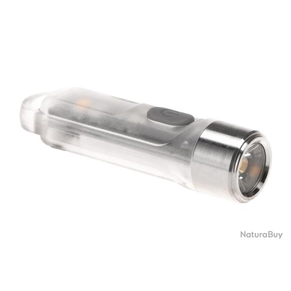 Lampe porte-cl�s Tiki Grise - 300Lm - Mode : UV - R�f: NCTIKI