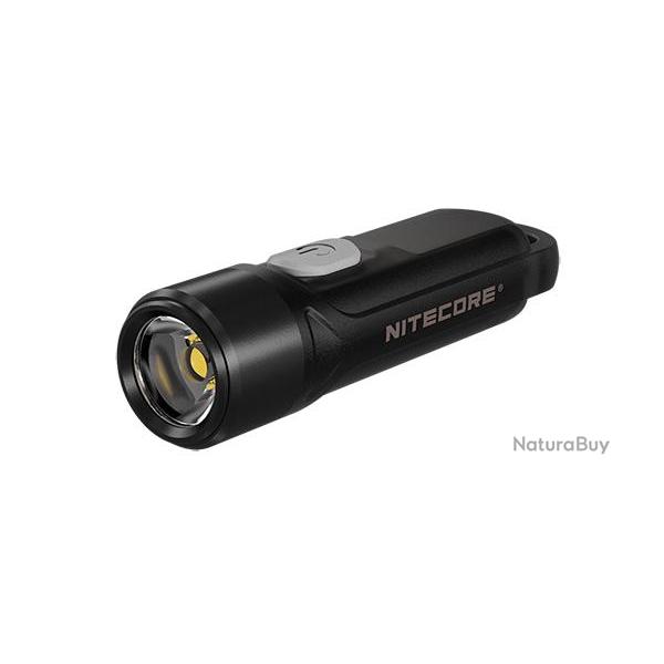 Lampe porte-cl�s Tiki LE Noire - 300Lm - Mode : Bleu/Rouge - R�f: NCTIKILE