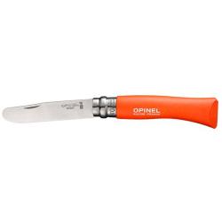 Opinel Mon Premier Opinel N&deg;07 Inox Mandarine (6Pcs)