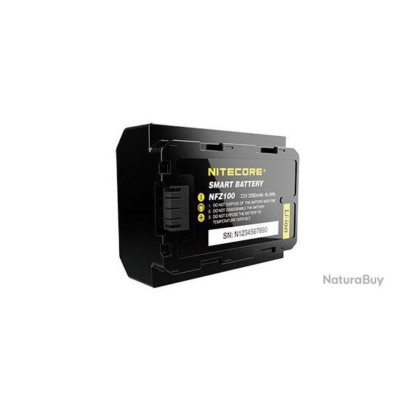 Batterie Nitecore pour appareils Sony - 2280 mAh - R�f: NCNFZ100