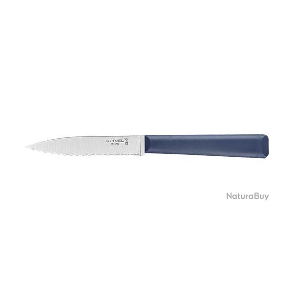 Opinel Office crant� n�313 Bleu - Lame 100mm
