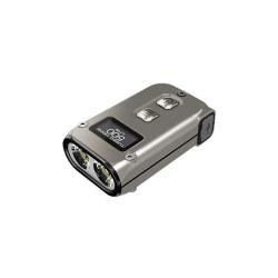 Lampe porte-cl&eacute;s Tini 2 TI - Version Titane - 500 Lm - R&eacute;f: NCTINI2TI