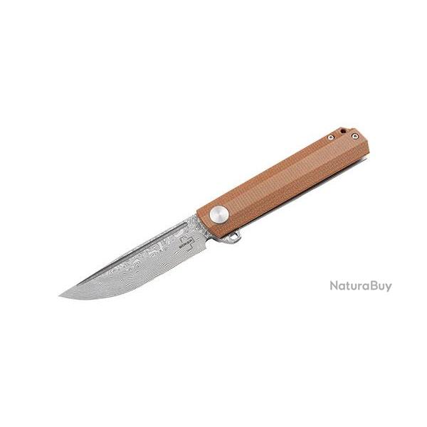 Boker Plus Cataclyst Brown Damascus