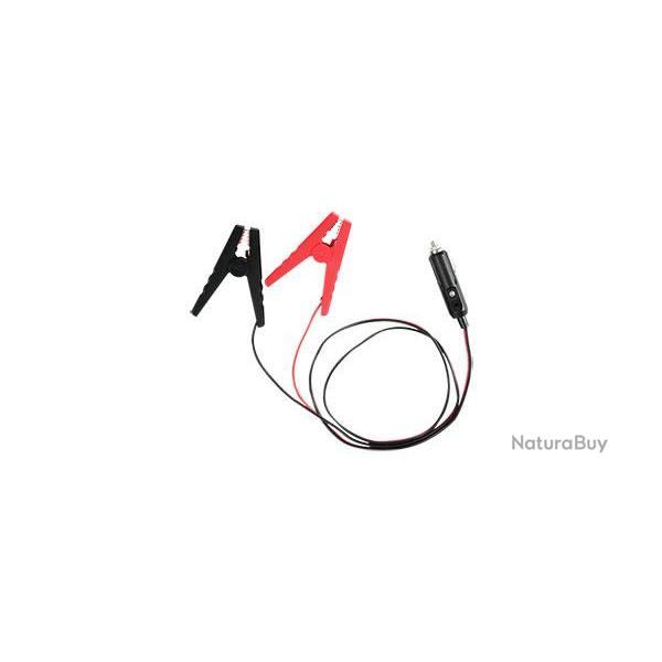 C�bles de charge - pour batterie de voiture - R�f: NCCABLE12