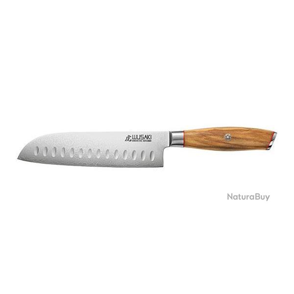 Damas 10Cr - Couteau Santoku - R�f: WUDORS17
