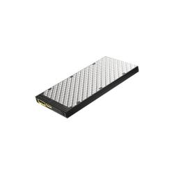 Batterie externe en carbone argent&eacute;e - R&eacute;f: NCNB10000S