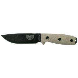 ESEE-4 - Lame Noire - Vert clair - R&eacute;f: E4PB017