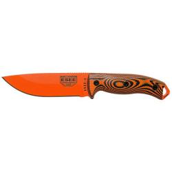ESEE-5 - Lame Orange - Orange/Noir - R&eacute;f: E5POR006