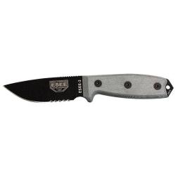 ESEE-3 - Noir - Lame Mixte - R&eacute;f: EE3MILSBLK