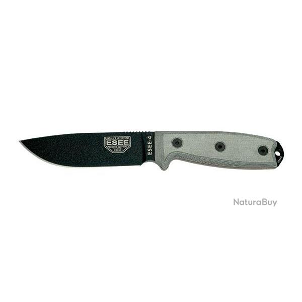 ESEE-4 - Lame Noire - ESEE - Ref EE4PB - EAN 811328023240