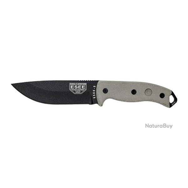 ESEE-5 - Lame Noire - ESEE - Ref EE5PE - EAN 811328024711
