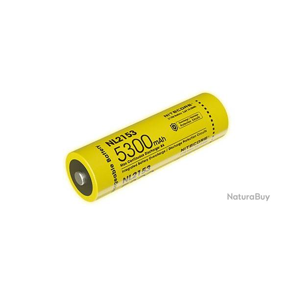 Accu Li-ion 21700 - Nitecore - Ref NCNL2153 - EAN 6952506495887