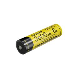 Accu Li-ion 18650 High discharge - 3600mAh - Nitecore - Ref NCNL1836HP - EAN 6952506495986