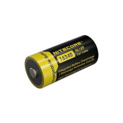 Accu Li-ion 16340 - Nitecore - Ref NCNL169 - EAN 6952506496242