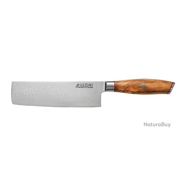 Damas 10Cr - Couteau Nakiri - R�f: WUDORN17