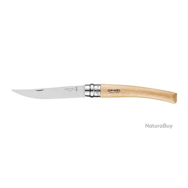 Effil� Inox n�10 - Opinel - Ref OP002559 - EAN 3123840025594
