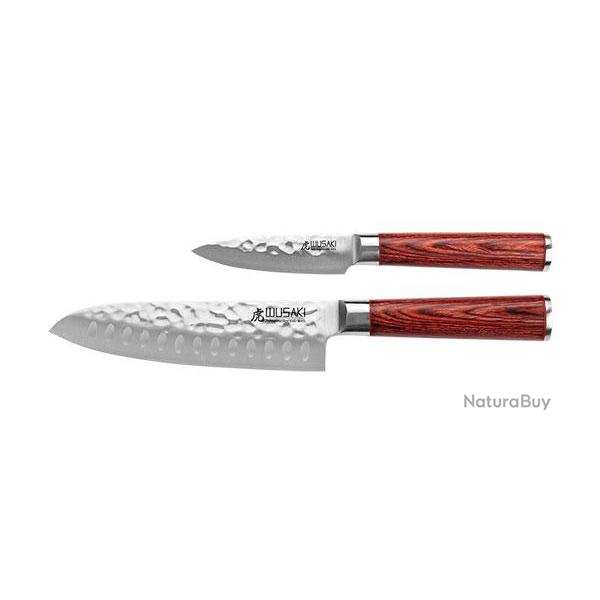 Coffret 2 couteaux - S�rie Pakka X50 - R�f: WU8024
