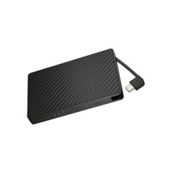 Batterie externe en carbone Pocket 10000 - R&eacute;f: NCPOCKET10000