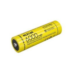 Accu Li-ion 21700 - 6000mAh - Nitecore - Ref NCNL2160 - EAN 6952506496419