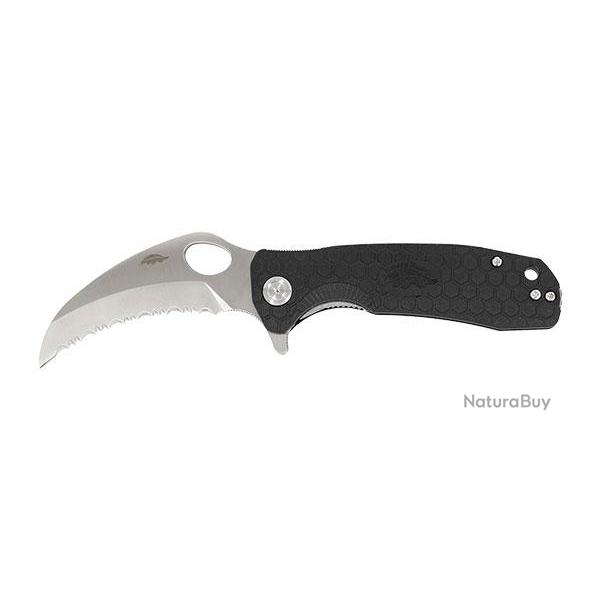 Medium Claw Noir Serrated - R�f: HB1131
