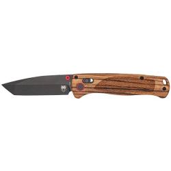 Zebrawood Tanto Black - Cobratec - Ref CBZWDBLTBLK - EAN 753389274042