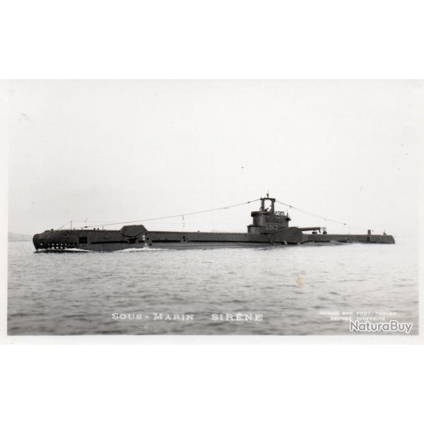 Carte postale SOUS-MARIN SIRENE -N�7851