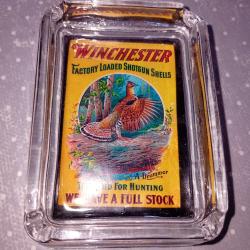 Cendrier Winchester en verre