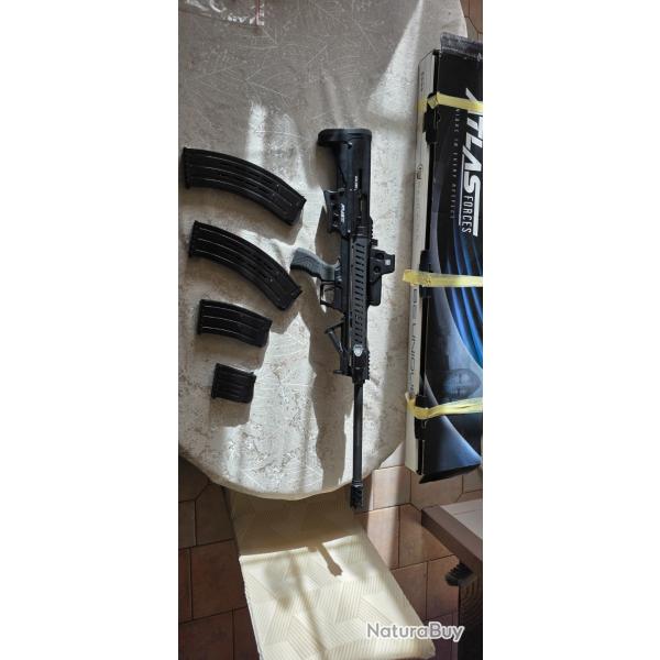 Fusil R�p manuelle Atlas Forces Waldex � chargeur ; 12/76