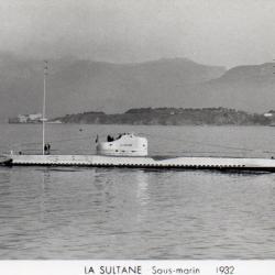 Carte postale sous-marin La Sultane 1932 -N&deg;7852