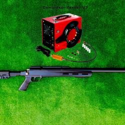 CARABINE ARCEA-SNOWPEAK M30C NOIR PCP, Calibre 6,35 mm, 19,9 Joules + COMPRESSEUR