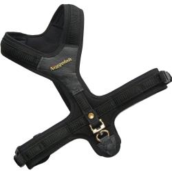 Niggeloh Harnais noir pour chien 091100001 NIG Harnais Noir S cou 35 cm ventre 39-63 cm - Ref N2205