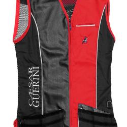Gilet de tir rouge Caesar Gu&eacute;rini Taille S &agrave; 6 XL Taille 4Xl Droitier - CAESAR GUERINI - Ref VG69