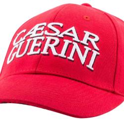 Casquette CAESAR GUERINI Rouge - Ref VCAS3 - EAN 3664245034823