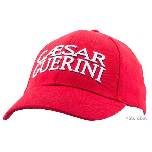 Casquette CAESAR GUERINI Rouge - Ref VCAS3 - EAN 3664245034823