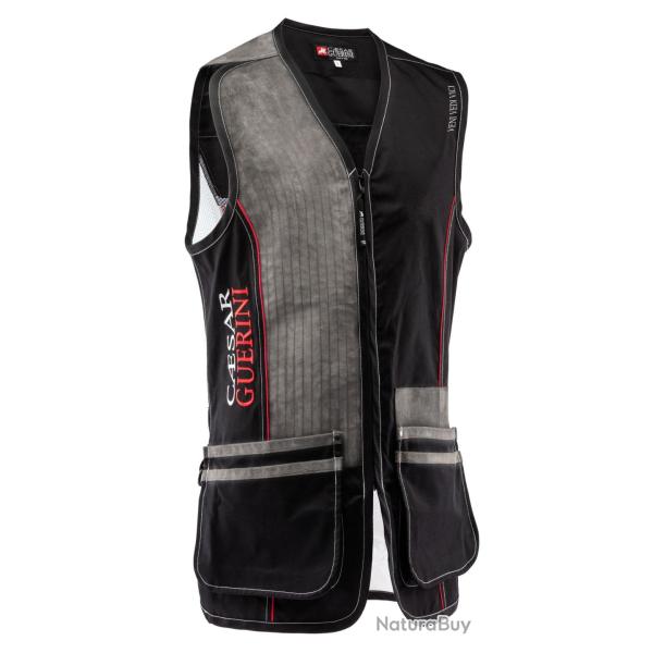 Gilet de Tir noir Caesar Guerini Taille S � 4 XL Taille XL Droitier - Ref VG4 - EAN 3664245034908