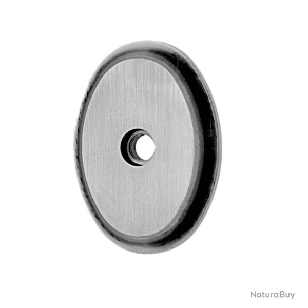 Calotte Acier Bord Concave avec Per�age Central Calotte Poignee Acier Brosse Bombee - Ref 24020-0200