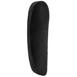 Plaque de couche amortisseur BMR incurv&eacute;e noire 25 mm - Recco Calcioli - Ref PR605